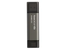 TEAM X2 MAX DRIVE 2TB Titanium USB 3.2 Gen2 External Solid State Flash Drive,