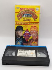 WWF Silver Vision The 5th Annual Survivor Series Hulk Hogan 1991 WWE VHS Pal GC