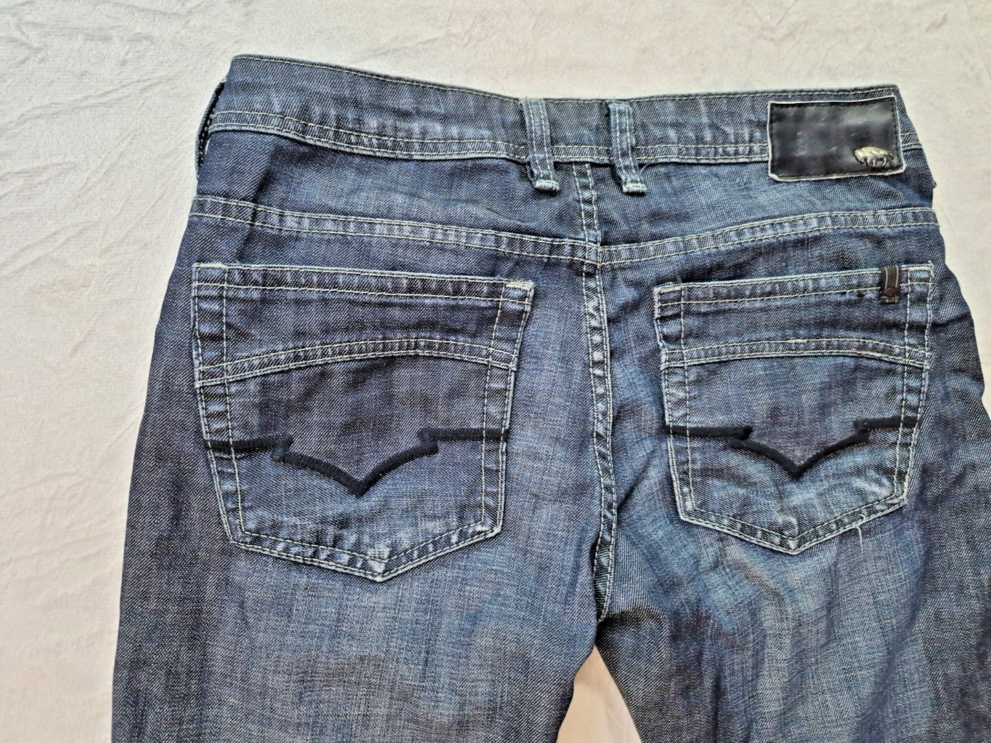 BUFFALO DAVID BITTON KING-X BASIC BOOT DENIM BUTT… - image 12