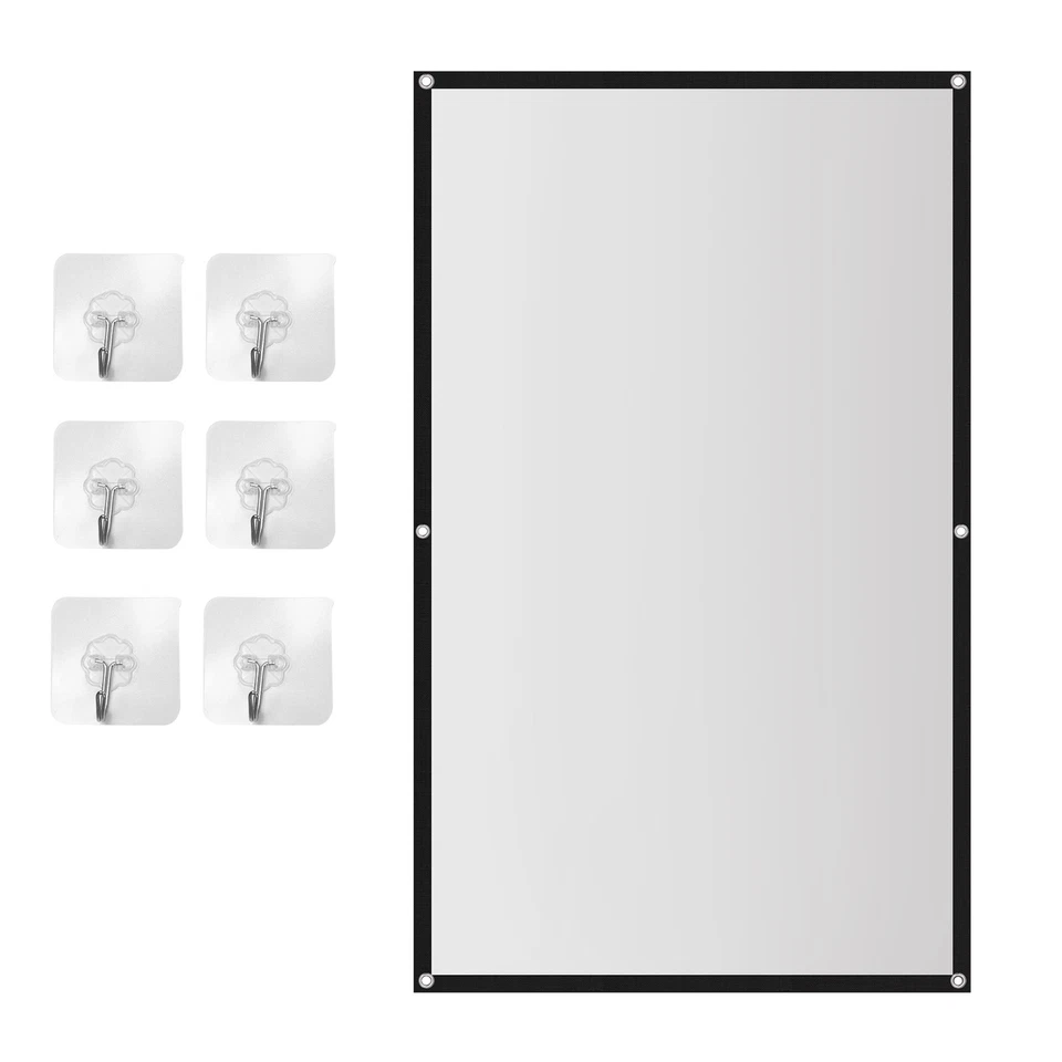 Projektionswand für Heimkino HD  Faltbare Anti-Falten O6F55073 - Bild 1 von 1