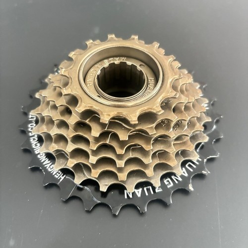 20* 2.35-3.5" Tire Bicycle Spoke Rear Wheel 135mm w/7 Speed 14T-28T freewheel - Picture 5 of 16