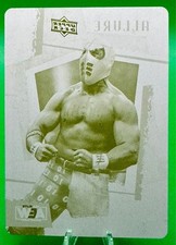 2022 Upper Deck Allure AEW Yellow Printing Plate  Preston Vance  1/1  One-of-One