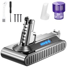 Upgraded 7000mAh Replacement for Dyson V10 Battery SV12 242151, 25.2V Li-ion ...