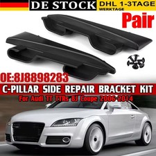 2x Für Audi TT TTRs 8J Hutablage 8J8898283 Seitenhalterung Abdeckung #8J8898283