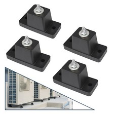 Anti-Vibration Pads,4 Pack Conditioner Mounting Bracket Shock Absorbing Pads ...