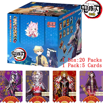 Demon Slayer Kimetsu No Yaiba 100 Trading Card Booster Box Anime