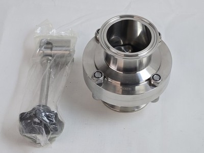 Dixon B5101 4  Butterfly Valve316L 140825T02 With Handle Stainless Steel