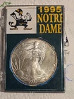 2003 American Eagle Silver Dollar In A Notre Dame Case