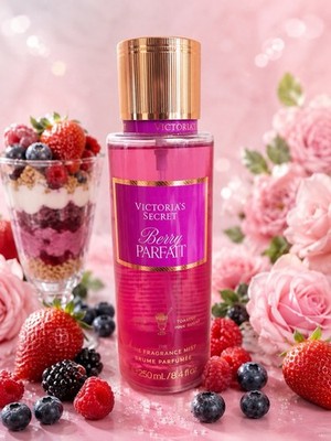 New Victoria s Secret Berry Parfait Fragrance Body Mist Spray 8.4 fl oz