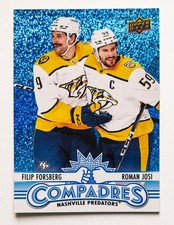 FILIP FORSBERG/ROMAN JOSI 2025-26 Upper Deck Series 1 Compadres Speckle #CM-4
