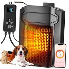 Dog House Heater with Thermostat  Smart APP WIFI Remote, 500W Dog House