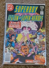 Superboy and the Legion of Super-Heroes 241 Vol. 1 1978 DC Bag and Board