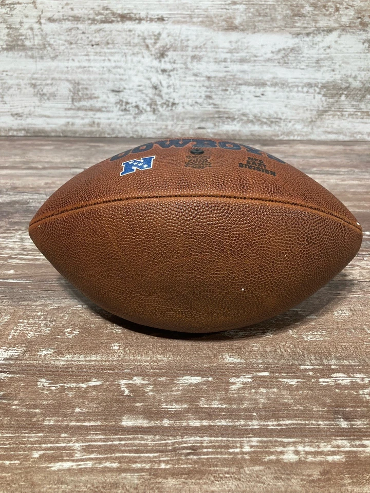 Dallas Cowboys NFL Oficial Tamaño Completo Fútbol Serie Plateada Sin Caja Foto 4 de 4