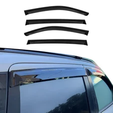 Window Visor Vent Rain Deflector for Mitsubishi Outlander 2014-2020 Smoke 4x