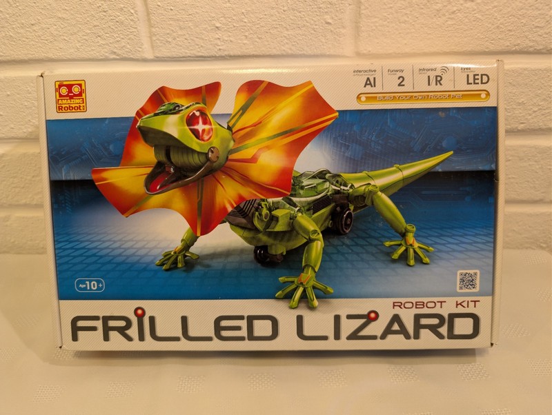 Brand NEW Frilled Lizard Robot Kit-AI Intelligence Robot Toy-Build Your Own Pet!