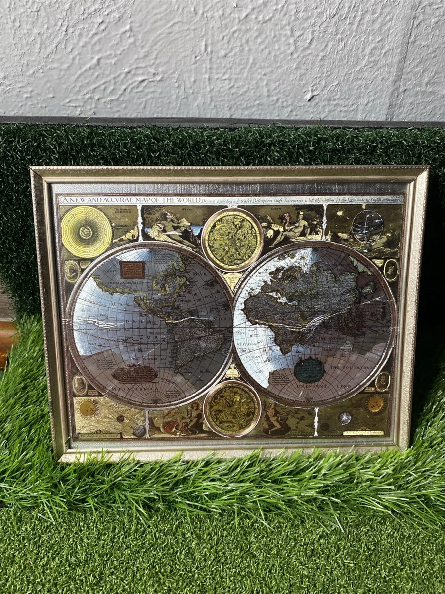 25+ framed antique world map for sale | Updated Oct 2026
