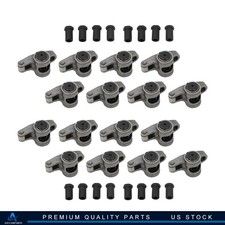 Roller Rocker Arms Stud For Chevy Sbc 350 400 1.6 Ratio 38 Stainless Steel Roller Rocker Arms Stud For Chevy Sbc 350 400 1.6 Ratio 38 Stainless Steel