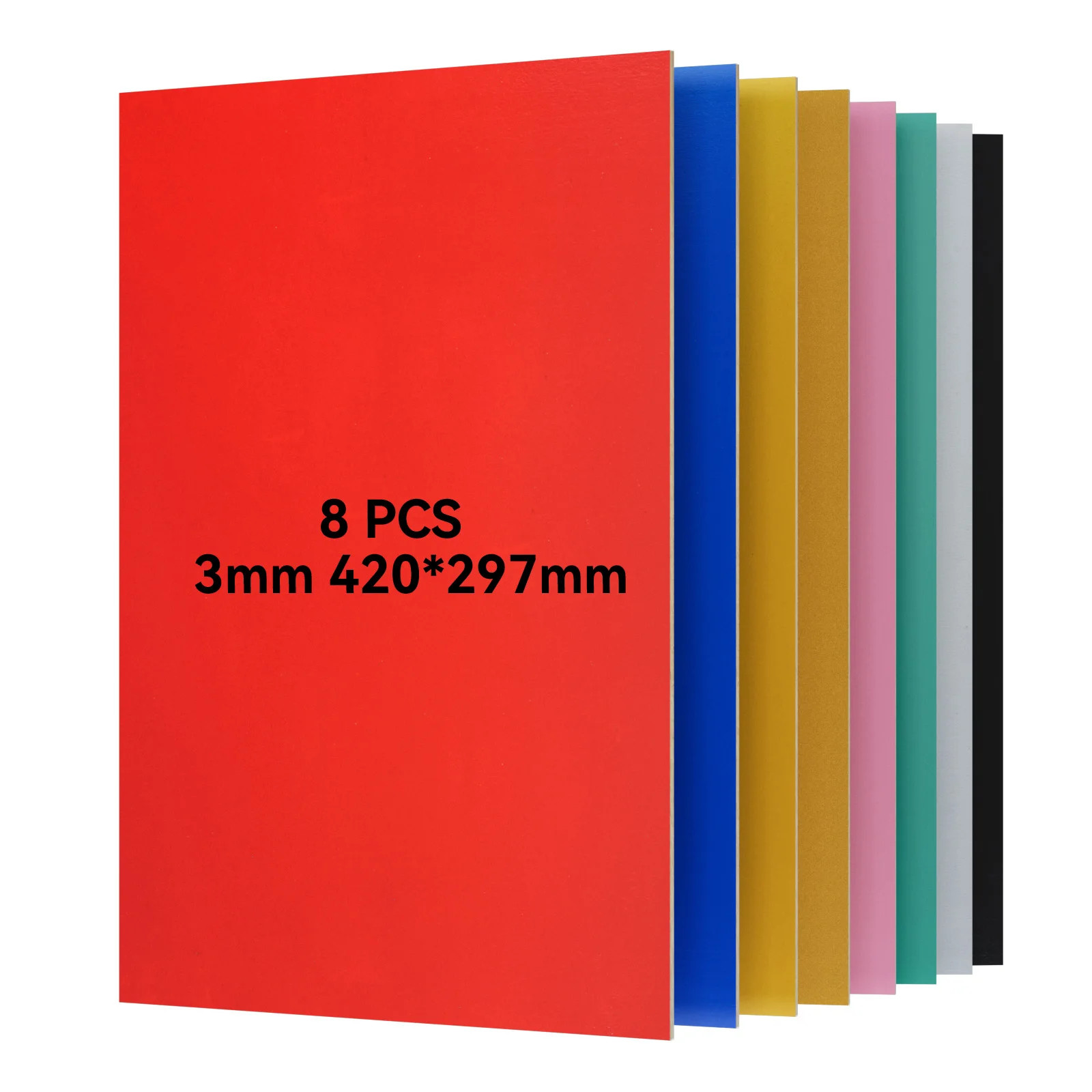 Contreplaqué coloré 3mm A3 pour modélisme et découpe laser créative de vos maquettes