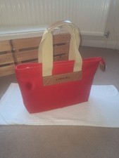 Red Lancel Woman's Oversized Bag