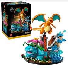 IN HAND-Lego Pokemon 72153 Venusaur Charizard Blastoise Starter Trio New Sealed