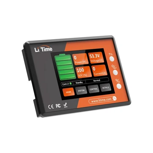 Refurbished LiTime RS485 Realtime Monitoring Display For LiFePO4 Lithium Battery