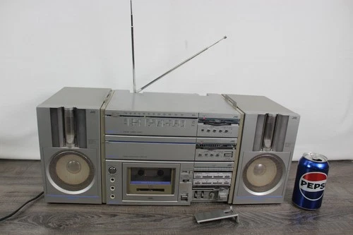 For Parts Repair JVC PC-5 The Quintet Rare 80's Vintage Stereo Cassette Boombox