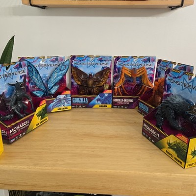 MonsterVerse ION Dragon Burning Godzilla Titanus Scylla Mothra Frost Vark Rodan 