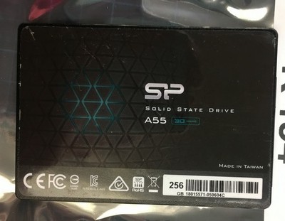 Silicon Power 256GB SSD SATA III 2.5'' 3D NAND A55 SLC Cache Performance Boost