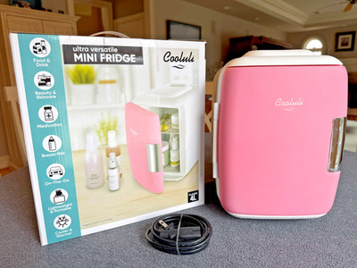 Cooluli Ultra Versatile Mini-Fridge (Classic 4L) Excellent Condition with Box