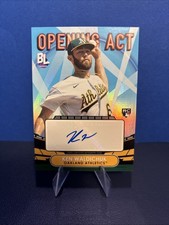 2023 Topps Big League Ken Waldichuk Opening Act RC Auto #OAA-KW Athletics