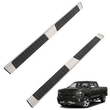 Running Boards for 2007-2018 Silverado Sierra 1500 2500HD 3500HD Double Cab