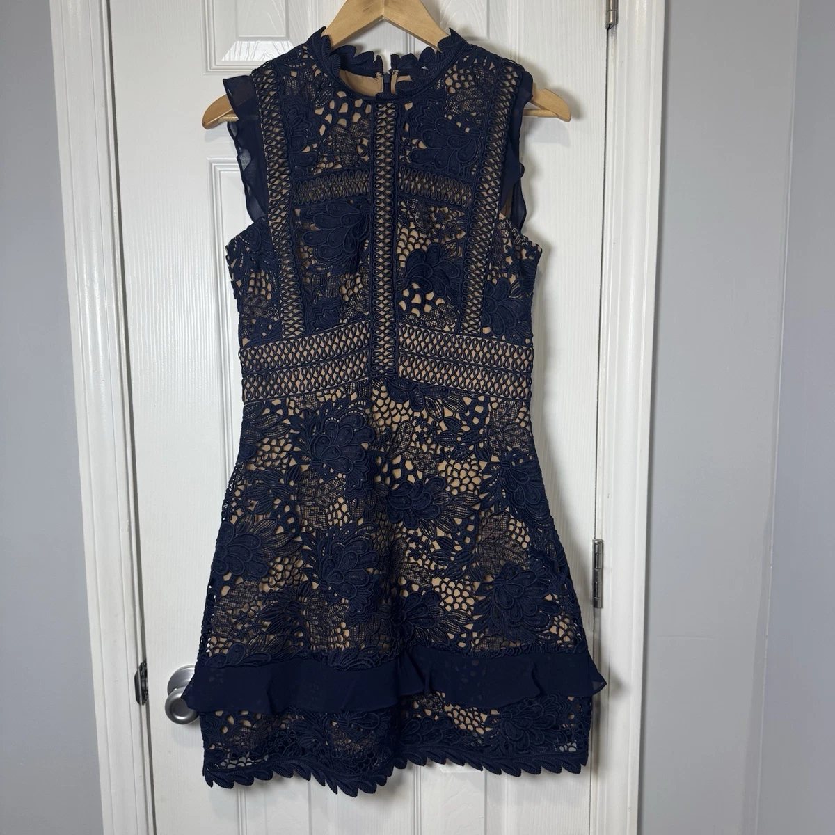 chinese dress ladies Alina Floral Lace Dress - Romantic Lace Dress main image 0