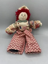 Vintage 13" Sit on Shelf Rag Doll