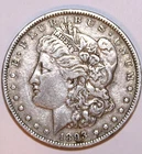 1893-P Morgan Silver Dollar - Extra Fine - #2472E - Details
