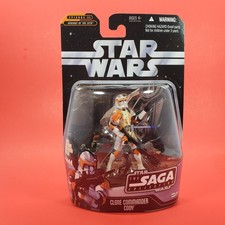 Star Wars 3.75  TSC The SAGA Collection 024 Clone Commander Cody Carded NEW