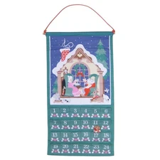 Vtg 1987 Avon Countdown to Christmas Advent Calendar Puppy Pin Replaces Mouse