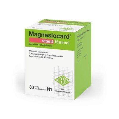 3x MAGNESIOCARD retard 15 mmol Beutel m.ret.Filmtabl. 30 ST PZN 6800807