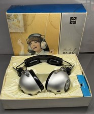 Working Retro Vintage Panasonic Rf-60 FM Stereo Headphones RF60