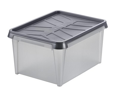 SmartStore Aufbewahrungsbox DRY 31 33 Liter anthrazit