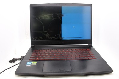 MSI Thin GF63 12UCX Gaming Laptop i5 GeForce RTX For Parts