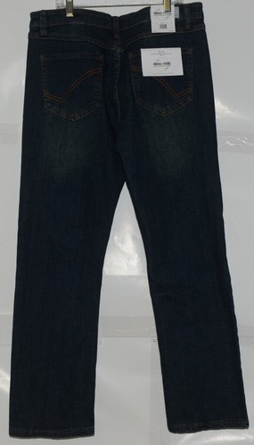 Ring Of Fire RBB0935 Rustic Dark Blue Wash Jeans Slim 18 - Picture 2 of 10