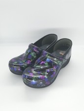 9014 Dansko Womens XP 2.0 Color Pencil Patent Clog Size 41 EU 10.5-11US