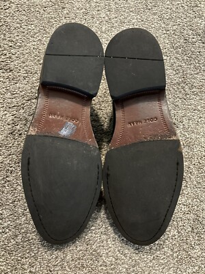 Cole Haan Men\'s Size 9M Black Leather Lace Up Oxfords Dress Shoes C12202 Cole Haan Men main image 4