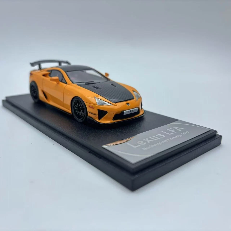 Peako 1:43 Lexus LFA Nurburgring package 2012 Orange resin car model - Image 2 of 4