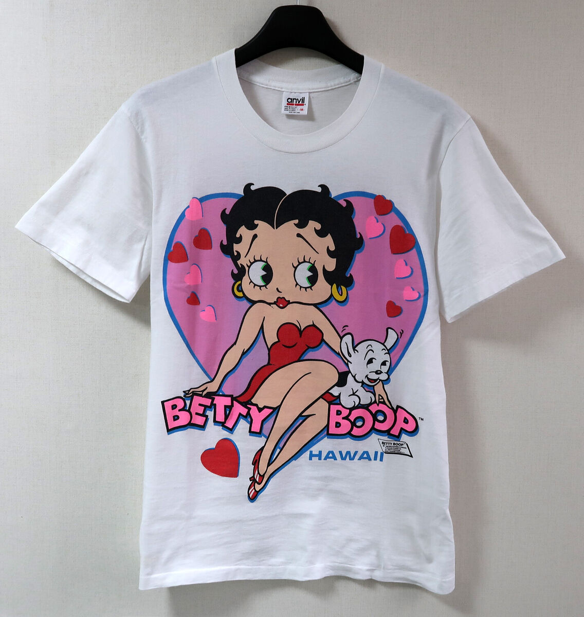 80s vintage betty boop 1989 hawaii t shirt Single Stitch Tee 80s vintage betty boop 1989 hawaii t shirt Single Stitch Tee