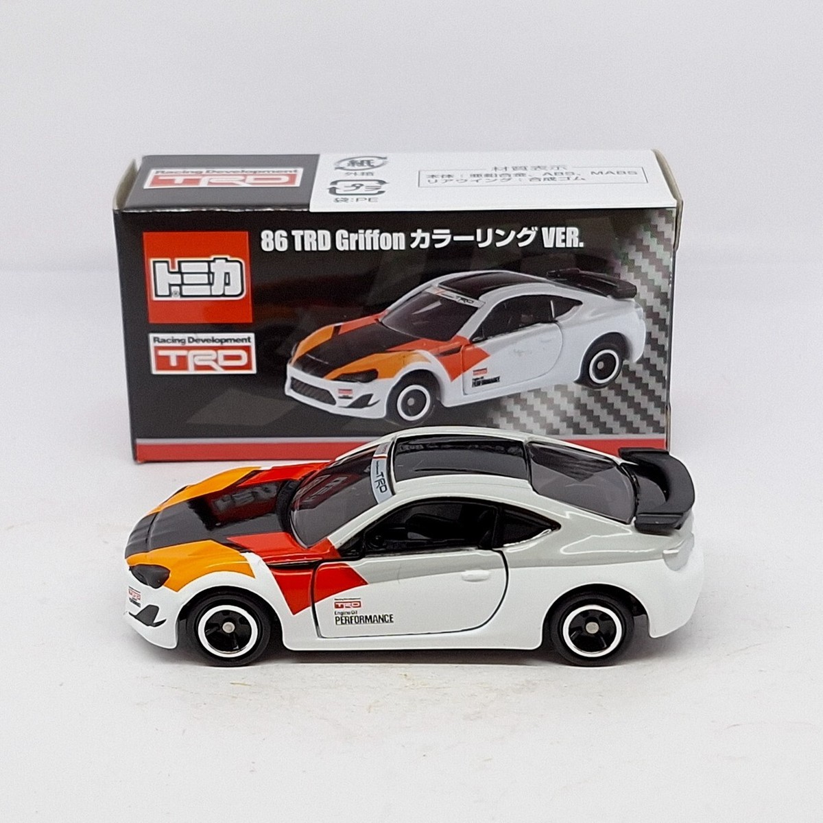 TOMICA TOYOTA 86 TRD Griffon Ver. 1/60 TOMY NEW DIECAST CAR 46