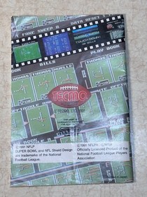 Tecmo Super Bowl - Nintendo - NES - Authentic - Manual Only!