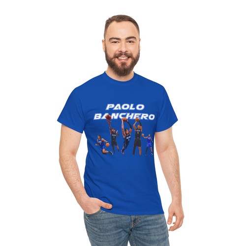 Paolo Banchero Basketball Tee, Unisex Heavy Cotton Shirt, Sports Fan Apparel, - Picture 42 of 43