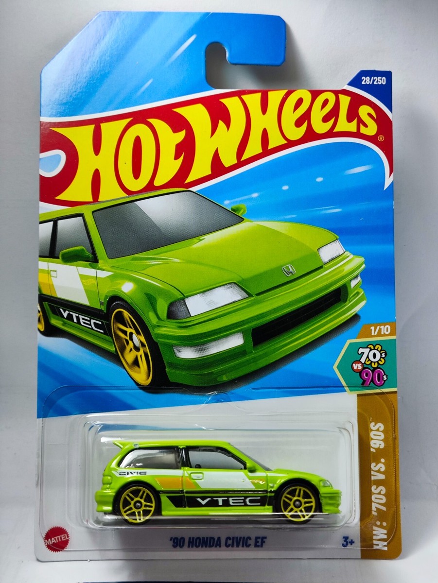 Hot Wheels NEW Case K 2025 '90 Honda Civic EF Green (Promo