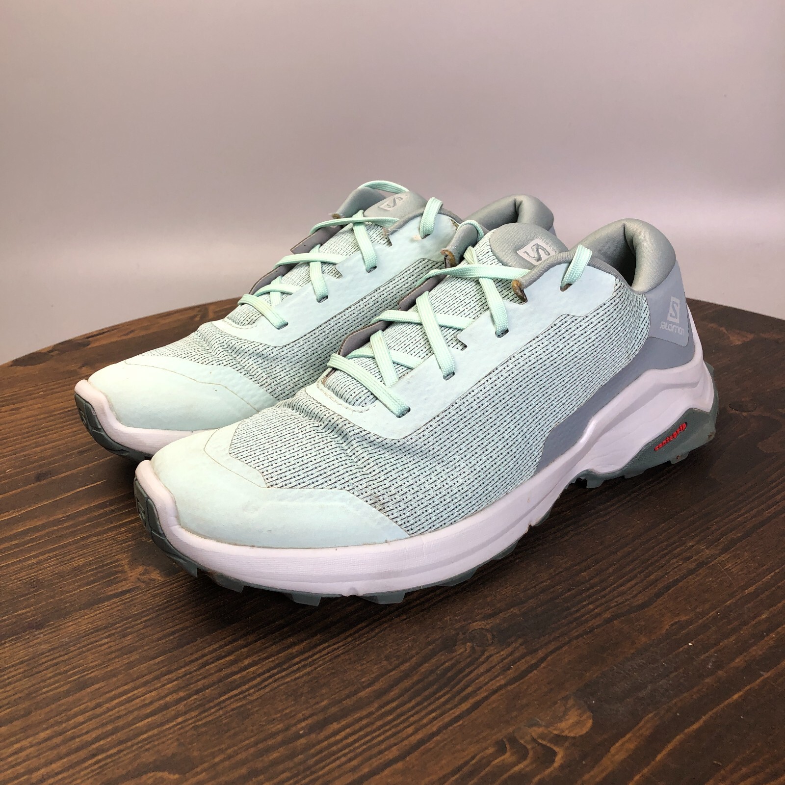 Scarpe da ginnastica Salomon X Reveal da donna verdi taglia 8 atletica trail running